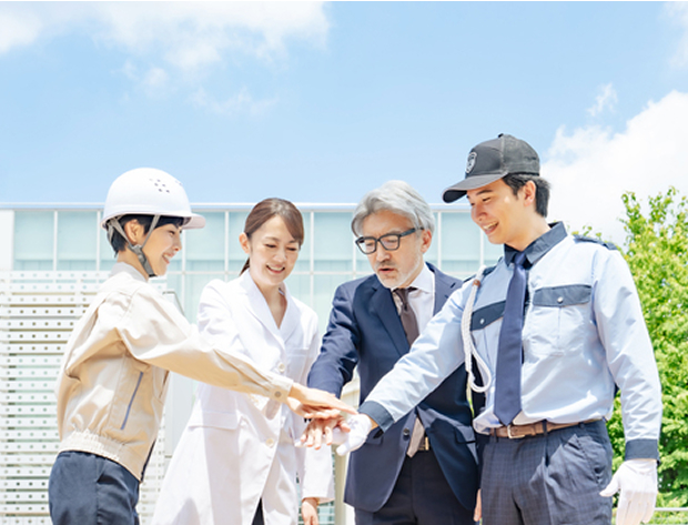 たすけあいイメージの写真